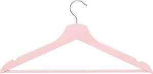Springos Wieszaki na ubrania drewniane zestaw 3 szt. różowe UNIWERSALNY 11