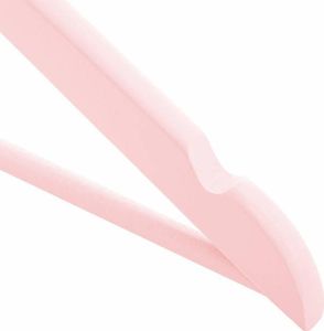 Springos Wieszaki na ubrania drewniane zestaw 3 szt. różowe UNIWERSALNY 8