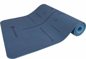 Springos Mata treningowa YG0012 183 cm x 61 cm x 0.6 cm niebieska 6