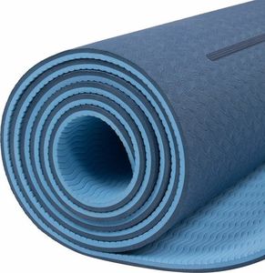 Springos Mata treningowa YG0012 183 cm x 61 cm x 0.6 cm niebieska 8