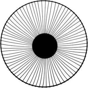 Springos Kosz na owoce, koszyk metalowy 25x15 cm czarny UNIWERSALNY 3