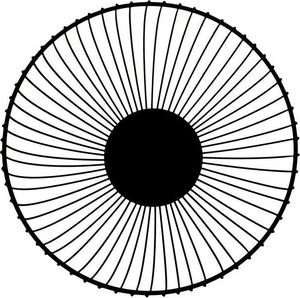 Springos Kosz na owoce, koszyk metalowy 19x11 cm czarny UNIWERSALNY 3