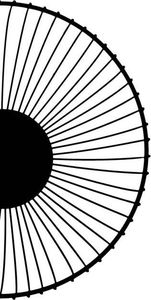 Springos Kosz na owoce, koszyk metalowy 19x11 cm czarny UNIWERSALNY 5