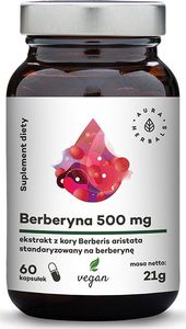 Aura Herbals Aura Herbals Berberyna 500 mg - 60 kapsułek 1
