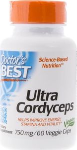 DOCTORS BEST Doctor's Best Ultra Cordyceps 750 mg - 60 kapsułek 1