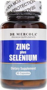Dr.Mercola Dr Mercola Zinc plus Selenium - 30 kapsułek 1