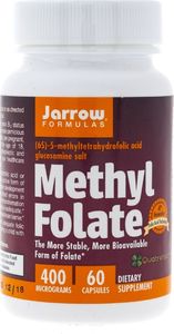 Jarrow Jarrow Formulas Methyl Folate (Folian) 400 mcg - 60 kapsułek 1
