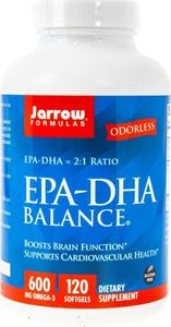 Jarrow Jarrow Formulas EPA-DHA Balance 600 mg - 120 kapsułek 1