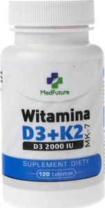 MedFuture MedFuture Witamina D3 + K2 - 120 tabletek 1