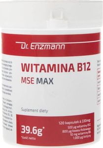 Mito Pharma Dr. Enzmann Witamina B12 MSE MAX - 120 kapsułek 1