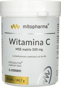 Mito Pharma Dr. Enzmann Witamina C MSE matrix 500 mg - 90 tabletek 1