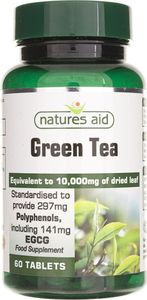 NATURES AID Natures Aid Green Tea 10 000 mg - 60 tabletek 1