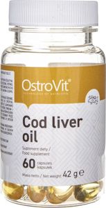 OstroVit OstroVit Cod liver oil - 60 kapsułek 1