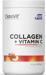 OstroVit OstroVit Collagen + Vitamin C brzoskwinia - 400 g 1