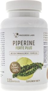 Progress Labs Piperine Forte Plus (Piperyna) - 120 kapsułek 1