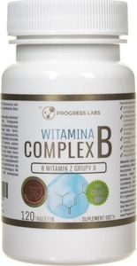 Progress Labs Progress Labs Witamina B Complex - 120 tabletek 1
