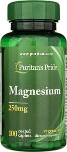 Puritans Pride Puritan's Pride Magnez 250 mg - 100 tabletek 1