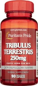 Puritans Pride Puritan's Pride Tribulus Terrestris 250 mg - 90 kapsułek 1
