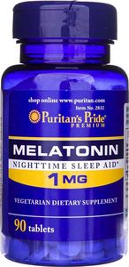 Puritans Pride Puritan's Pride Melatonina 1 mg - 90 tabletek 1