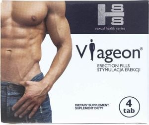 SHS SHS Viageon stymulacja erekcji - 4 tabletki 1