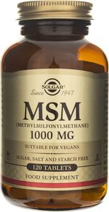 Solgar Solgar MSM 1000 mg - 120 tabletek 1