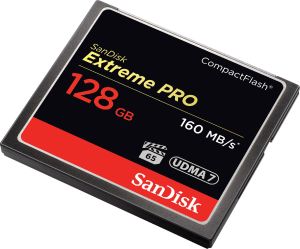 Karta SanDisk Extreme PRO Compact Flash 128 GB  (SDCFXPS-128G-X46) 2