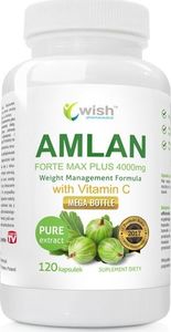 Wish Pharmaceutical Wish Amlan Forte (Agrest Indyjski) 4000 mg - 120 kapsułek 1
