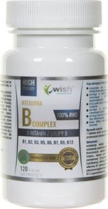 Wish Pharmaceutical Wish Witamina B Complex - 120 tabletek 1