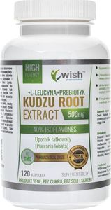 Wish Pharmaceutical Wish Kudzu Root Extract 500 mg - 120 kapsułek 1