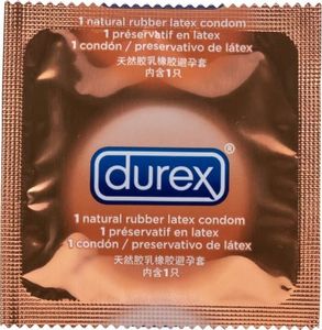 Durex  Durex prezerwatywa Select o smaku pomarańczy - 1 sztuka 1