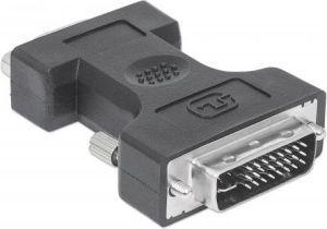 Adapter AV Manhattan DVI-I - D-Sub (VGA) czarny (328883) 3