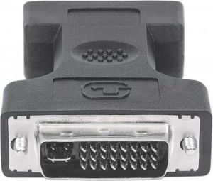 Adapter AV Manhattan DVI-I - D-Sub (VGA) czarny (328883) 4