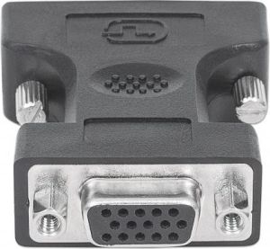 Adapter AV Manhattan DVI-I - D-Sub (VGA) czarny (328883) 7