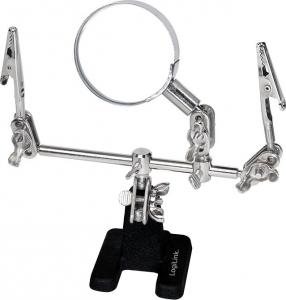 LogiLink Uchwyt trzecia ręka z lupą (WZ0034) 3