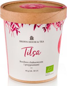 Brown House & Tea Brown House Tea Herbata rooibos z kakaowcem Tilsa - 60 g 1