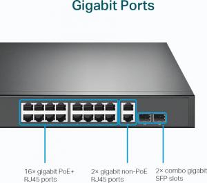 Switch TP-Link TL-SG1218MP 4