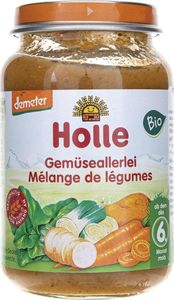 Holle Holle Mieszanka warzywna Bio po 6 miesiącu - 190 g 1