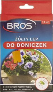 Bros Bros Lep do doniczek żółty - 10 sztuk 1