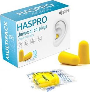 HASPRO Haspro Multi10 Stopery do uszu Żółte - 10 par 1