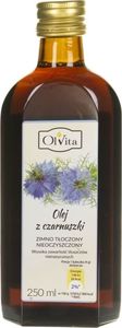 Olvita Olvita Olej z czarnuszki zimno tłoczony nieoczyszczony - 250 ml 1