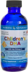 Nordic naturals Nordic Naturals Children's DHA dla dzieci o smaku truskawkowym - 119 ml 1