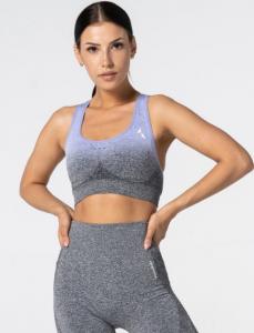 Carpatree Biustonosz Phase Seamless Bra Purple & Grey Ombre r. XS 4