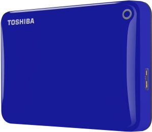 Dysk zewnętrzny HDD Toshiba HDD 500 GB Niebieski (HDTC805EL3AA) 1