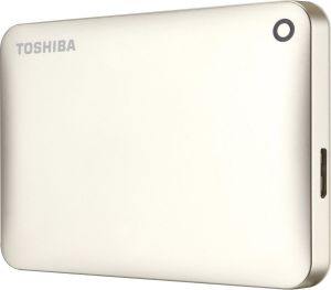 Dysk zewnętrzny HDD Toshiba HDD 1 TB Złoty (HDTC810EC3AA) 1