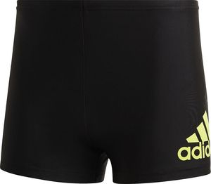 Adidas Spodenki kąpielowe męskie Fitness Badge Boxers czarne FS3402 : Rozmiar - 4 1