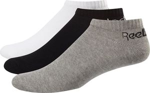 Reebok Skarpety Reebok Active Core Low Cut Sock 3pary białe szare czarne FL5225 : Rozmiar - 40-42 1