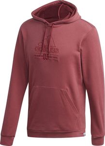 Adidas Bluza męska adidas Brilliant Basics Hooded czerwona GD3832 : Rozmiar  - L - Sklep-presto.pl