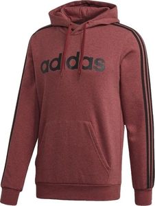 Adidas Bluza męska adidas Essentials 3 Stripes Pullover Fleece bordowa GD5375 1