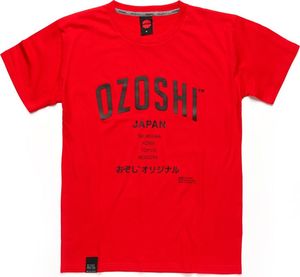 Ozoshi Koszulka męska Atsumi czerwona r. XL (TSH O20TS007) 1