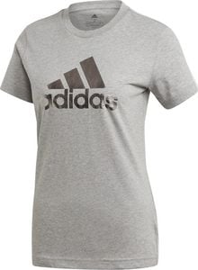 Adidas Koszulka damska adidas UnivVol Tee 2 szara GI4769 : Rozmiar - XS 1